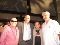 Bill Bau, Clay Helton, Louis Wong and Dave Sell