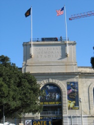 Entrance to Cal Memorial Stadium
