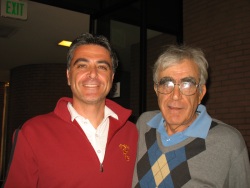 Coach Ali Khosroshahin with his father