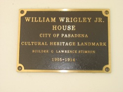 Tournament House was built for William Wrigley Jr.