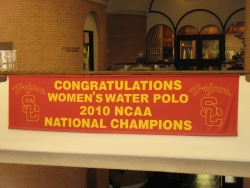 Women's Water Polo Championship banner