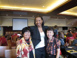 Pat Poon, Cynthia Cooper, and Trojan Candy