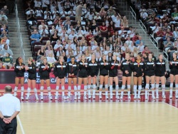 Women of Troy Volleyball team