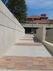 Walkway to Heritage Hall