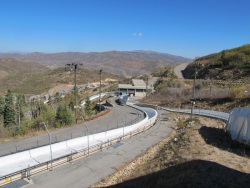 Bobsled and skeleton course