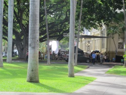 Filming Hawaii Five-0