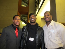 Hayes Pullard, Quinton Powell, and Kevin Greene