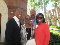 Terence Abram and family