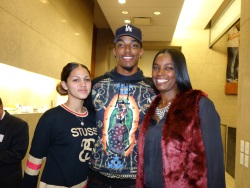 Jalen Greene, sister, and mother