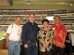 Jim Yee, Paul Turner, and Patti and Dudley Poon