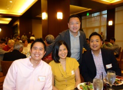 Sam Chow, John Austria, Angela Chang, and Jeff Mo