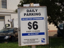 Cheap parking