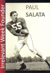 Paul Salata trading card