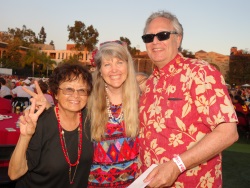 Patti Poon, Sandy Johnston, and Elliott Schwartz