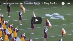 Spirit of Troy pre-game show