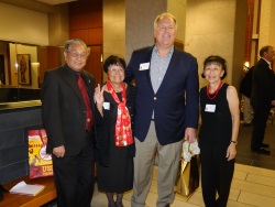 Dudley and Patti Poon, Ron Orr, and Trojan Candy