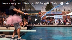 Song Girl belly flop