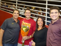 Mark, Evan, and Annette Geiger, and Ty