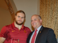 Porter Gustin and Clay Helton