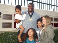 Chris and Desiree Claiborne with their children