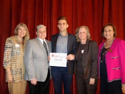 Sandy Johnston; George, Jorge, and Natalie Castello; and Mary Hall