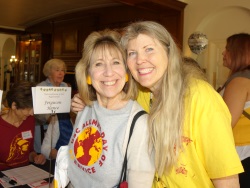 Judith Harris and Sandy Johnston