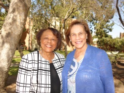 JoAnne Polite and Mary Hall