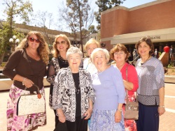 Carol Thueson, Anne Peplow, Sharon Wood, D'Arcy McLeod, Marsha Jackson, Diane Barber, and Julie Pircher