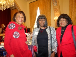 JoAnne Polite, Patricia Betts, and Juel Collins