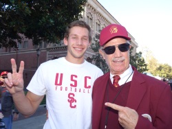 Art Bartner and grandson