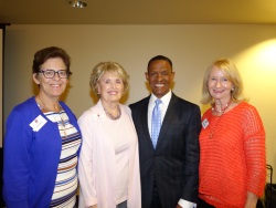 Ann Palmer, Carol Fox, Dr. Southers, and Jean Getchell