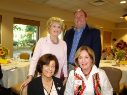 Carol and Chris Fox, Najwa Hanel, and Linda Givvin