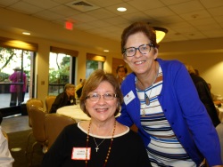 Carol Wright and Ann Palmer