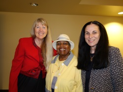 Sandy Johnston, Katherine Moore, and Christine Ofiesh