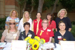 Lois Booth, Patti Poon, Cheryl Schwartz, Barbara Kelly, Judy Lieb, Barbara Hance, Jane Bensussen, ?, and Hilary Crahan