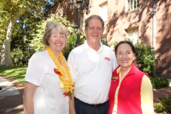 Sandy Johnston, Sterling Franklin, and Jane Bensussen