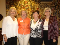 Bonnie Wolf, Jean Getchell, Norma Caatrell, and Connie Gray