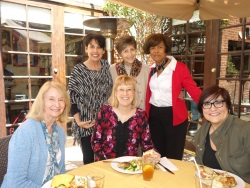 Sandi Hampar, Sharon Schmidt, Alnita Dunn, Jean Getchell, Leslie Lilly, and Elizabeth O'Connell