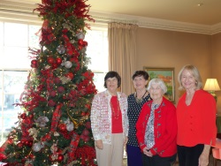 Cathy Beyer, Norma Cantrell, Margaret Davies and Jean Getchell