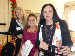 Sandy Johnston, Vickie Walker, and Christine Ofiesh