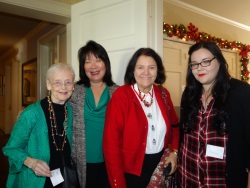 Mary Indenbaum, Lulu Louie-Wong, and Patricia and Christina Dowling