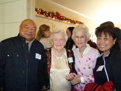 Leo Monsalud, Missie McClure, Joan Kaplanis, and Sally Margotta