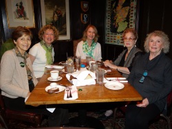 Sharon Schmidt, Cathy Anderson, Jean Getchell, Marjorie Layne and Jolene Irwin