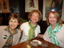 Sharon Schmidt, Cathy Anderson and Jean Getchell