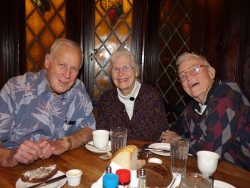 Rex Johnston and Rosalee and Bill Stewart