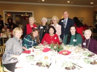 Cynthia Carli, Perta Santley, Joan and Peter Kaplanis, Patsy Jedynak, Cynthia Simmons, Patricia Dowling, Christina Dowling, and Mary Indenbaum