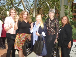 Debra Bradley, Sharon Wood, Barbara Hance, Sandy Johnston and Sherry DeFriese