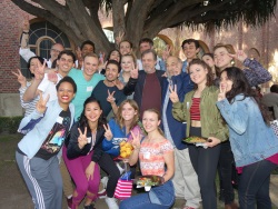 West Side Story cast and Mark Hamill