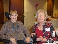 Mary Anne Cogbill and Rita Evans