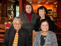 Dudley and Patti Poon, Rosalee Pechersky and Candy Yee